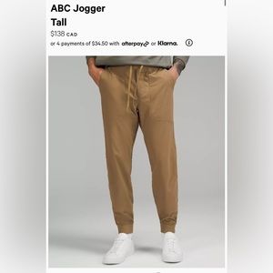 ABC Jogger Tall *Warpstreme